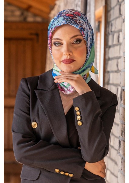 Aisa Twill Eşarp Mavi fiyatları