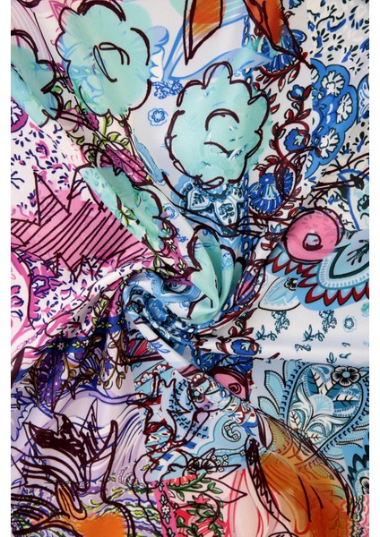 Aisa Twill Eşarp Mavi fırsatları