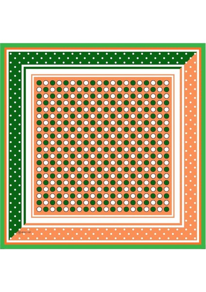 Oriana Twill Eşarp Yeşil