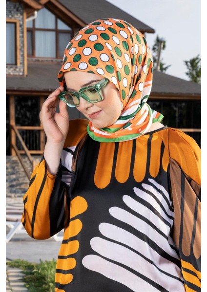 Oriana Twill Eşarp Yeşil fiyatları