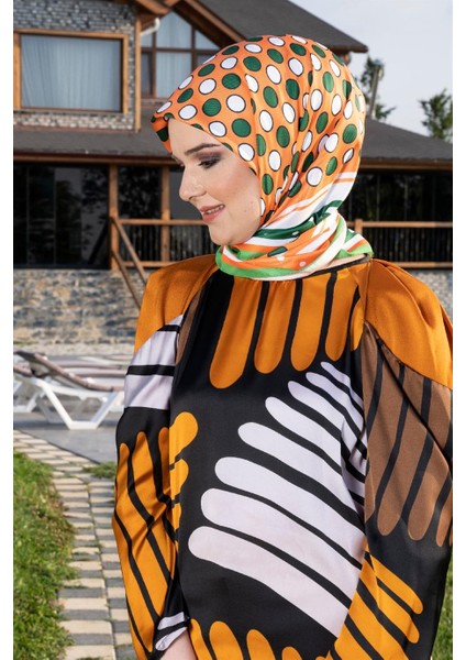 Oriana Twill Eşarp Yeşil modelleri