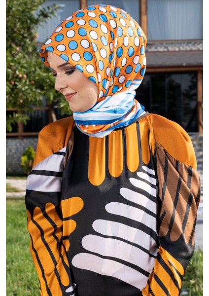 Oriana Twill Eşarp Mavi fırsatları