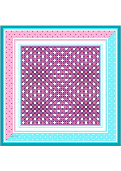 Oriana Twill Eşarp Mor