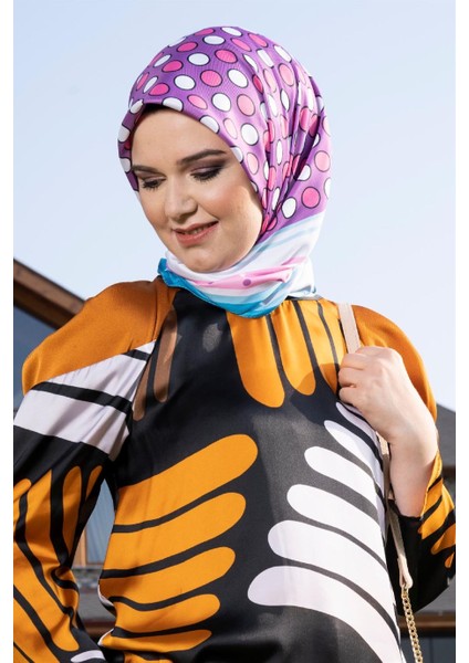 Oriana Twill Eşarp Mor fiyatları