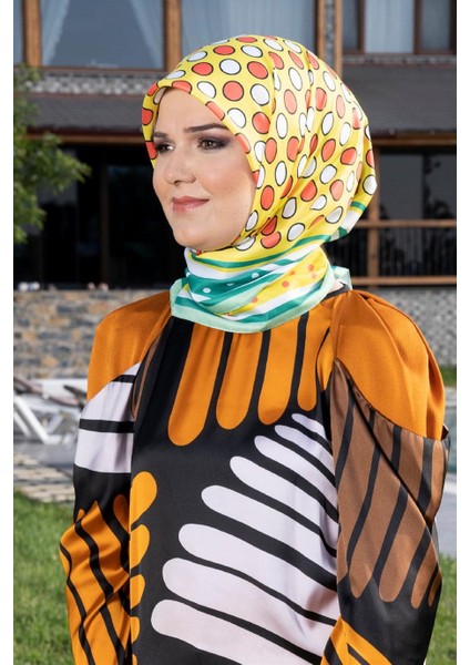 Oriana Twill Eşarp Sarı indirimleri