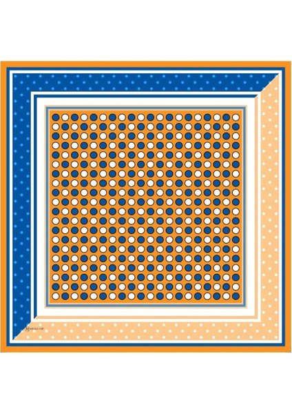 Oriana Twill Eşarp Turuncu