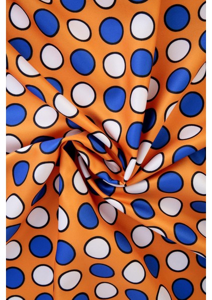 Oriana Twill Eşarp Turuncu modelleri