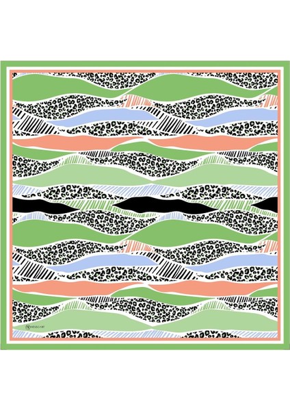 Nidale Twill Eşarp Yeşil