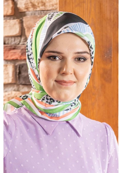 Nidale Twill Eşarp Yeşil modelleri