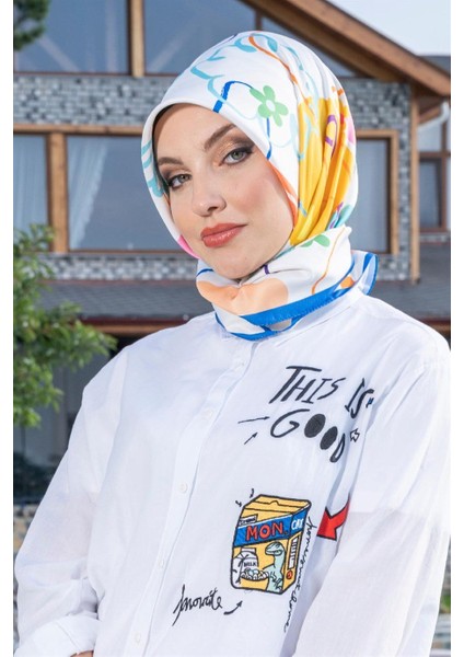 Lost Twill Eşarp Vizon modelleri