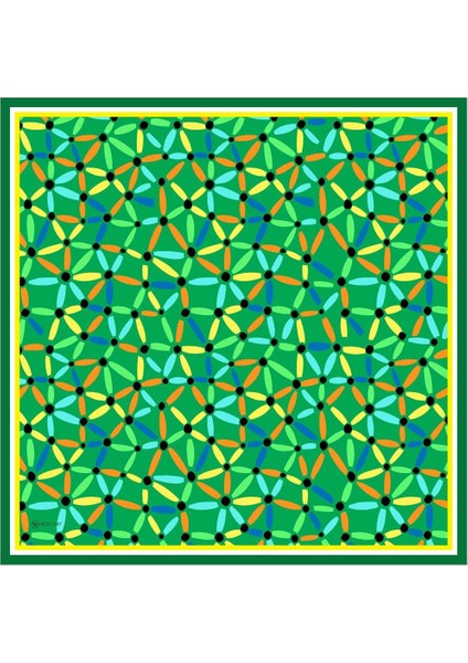 Vivi Twill Eşarp Yeşil