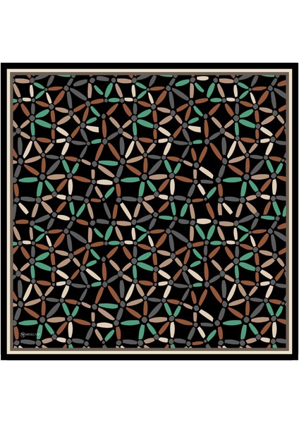 Vivi Twill Eşarp Siyah