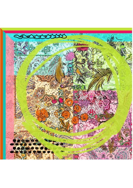 Aisa Twill Eşarp Sarı