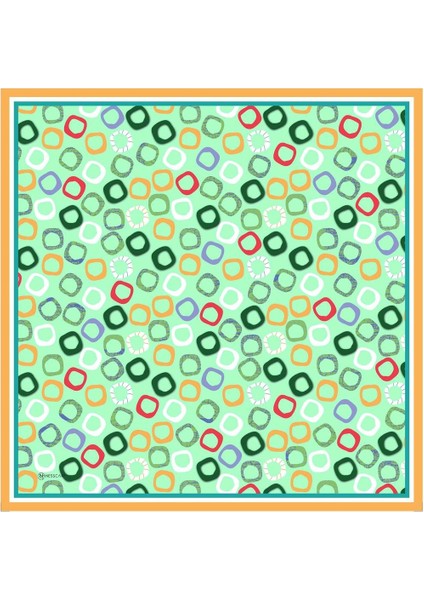 Loly Twill Eşarp Yeşil