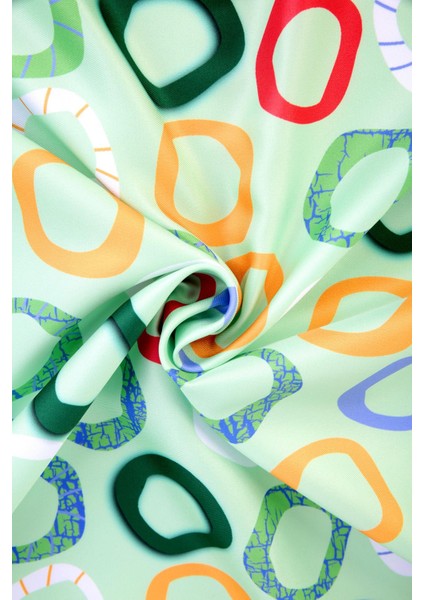 Loly Twill Eşarp Yeşil modelleri