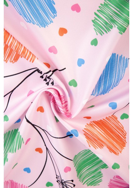 Amore Twill Eşarp Pembe