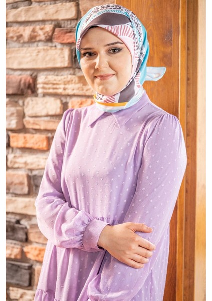 Nidale Twill Eşarp Turkuaz fiyatları