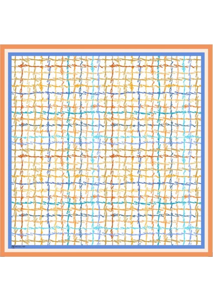 Tristia Twill Eşarp Turuncu