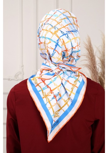 Tristia Twill Eşarp Turuncu modelleri