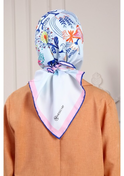 Revel Twill Eşarp Turkuaz modelleri