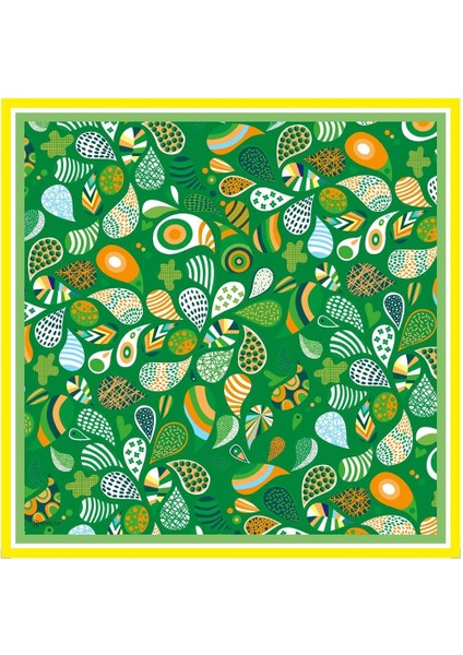 Helisia Twill Eşarp Yeşil