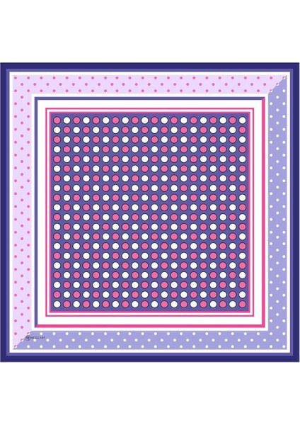 Oriana Twill Eşarp Mor
