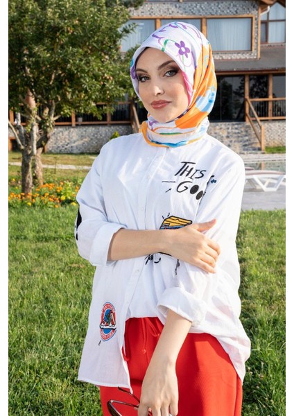 Lost Twill Eşarp Lila fiyatları