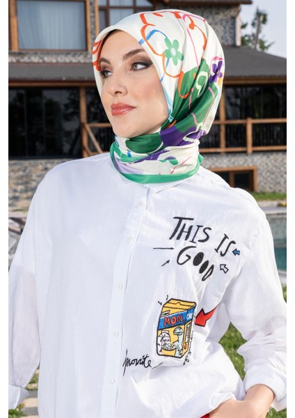 Lost Twill Eşarp Yeşil fiyatları