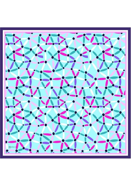 Vivi Twill Eşarp Turkuaz