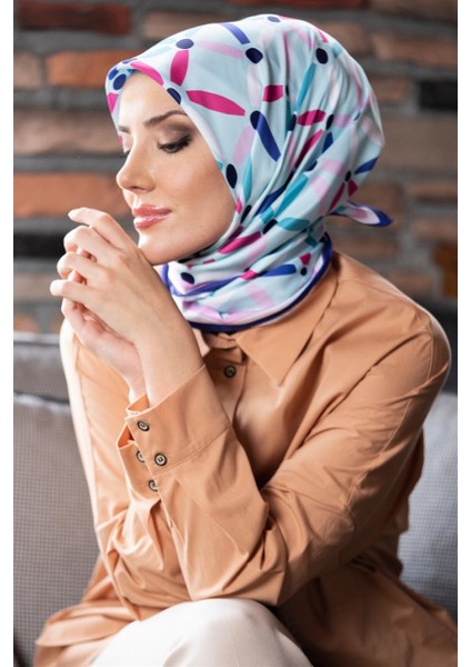 Vivi Twill Eşarp Turkuaz fiyatları