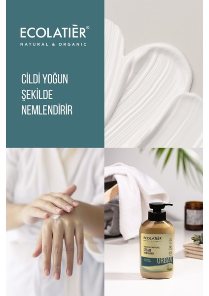 Pantenol El Vücut Bakım Kremi Nemlendirici Kuru Ciltler Için Yumuşatıcı, 400ml/ Hand & Body Cream indirimleri
