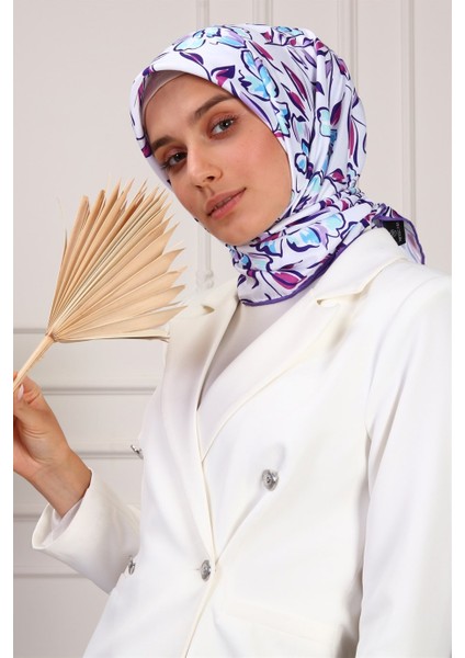 Caliope Twill Eşarp Mor modelleri