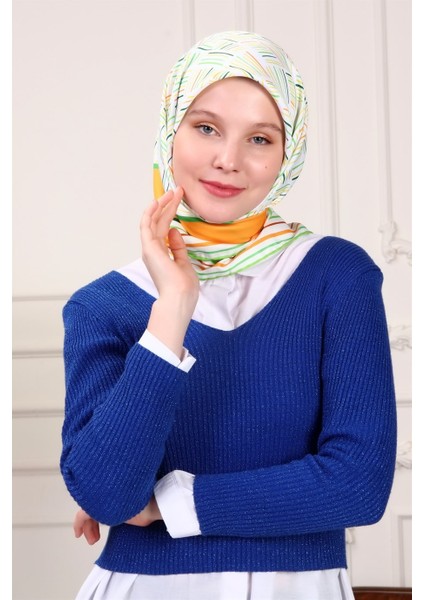 Nicci Twill Eşarp Turuncu modelleri