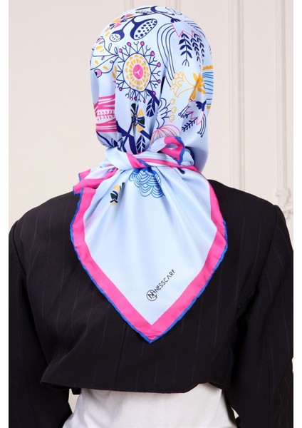 Revel Twill Eşarp Lila modelleri