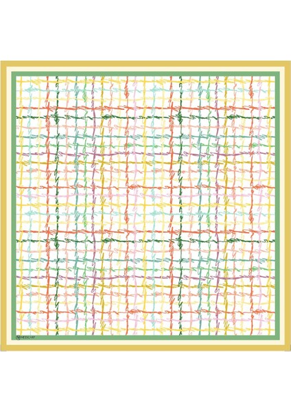 Tristia Twill Eşarp Sarı