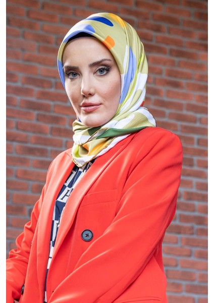 Aldina Twill Eşarp Yağ Yeşili fiyatları