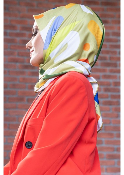 Aldina Twill Eşarp Yağ Yeşili modelleri