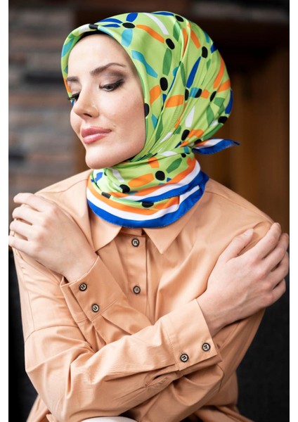 Vivi Twill Eşarp Yeşil modelleri