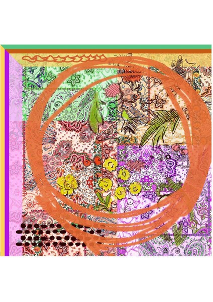 Aisa Twill Eşarp Turuncu