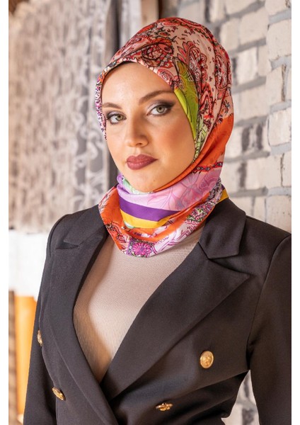 Aisa Twill Eşarp Turuncu fiyatları