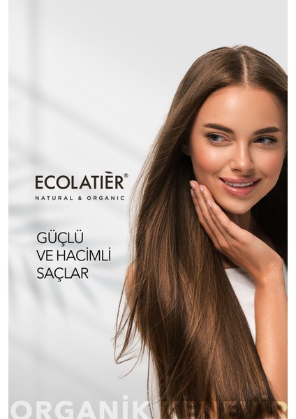 Isı Koruyucu Saç Spreyi Hacim Veren Ve Hızlı Uzama, Saç Güçlendirici Organik Kenevir 200 ml