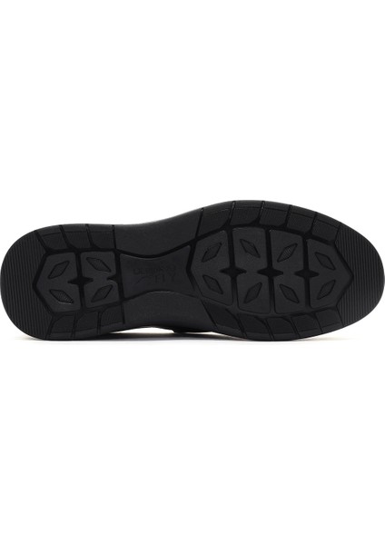 Fly Erkek Kahverengi Deri Casual Loafer 24SFD623118