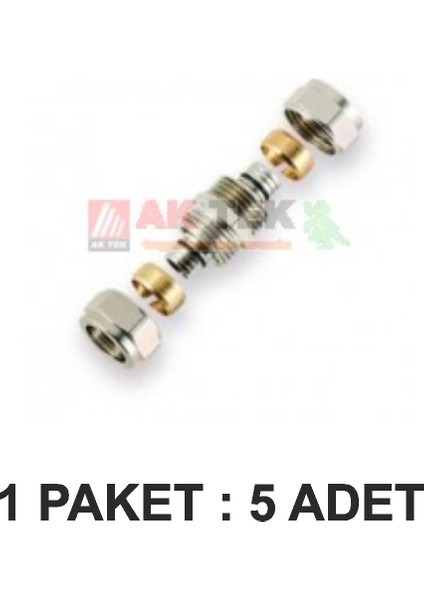 Yerden Isıstma Pex Boru Rekoru 16X2 (Hortum-Hortum) 1 Adet Paket 5 Lu