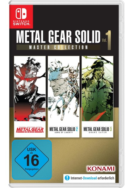 Switch Metal Gear Solid Master Collection Vol. 1