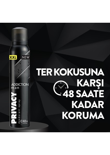 Addiction Man Erkek Deodorant 6X200 ml