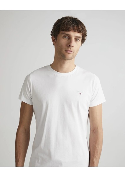 Erkek Bisiklet Yaka Basic T-Shirt