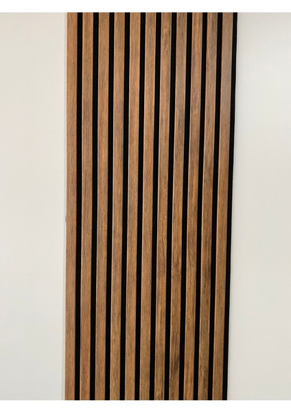 CEVİZ RENGİ Duvar Paneli Akustik Ahşap 50*130 cm