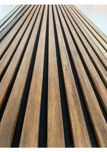 CEVİZ RENGİ Duvar Paneli Akustik Ahşap 50*130 cm