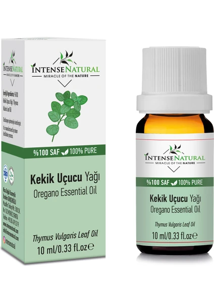 Intense Natural Kekik Uçucu Yağı 10 ml %100 Saf ve Doğal Esansiyel Aromaterapi Oregano Essential Oil