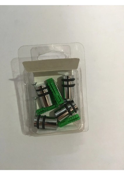 Cam Raf Tutucu Paket Içeriği 4 Adet(Metal)